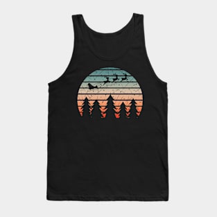 Traditional Retro Christmas Gift Design Tank Top